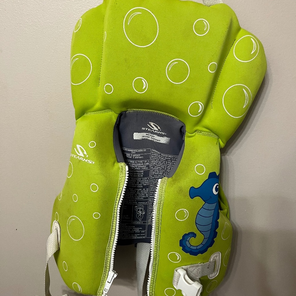 Infant life jacket